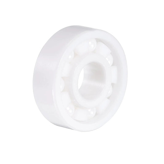 608 Miniature Deep Groove Ceramic Bearing With Zirconia Ceramic ABEC3 P6 Precision 8x22x7mm White High Temp Corrosion Resistant For Small Machinery And Hobby Projects