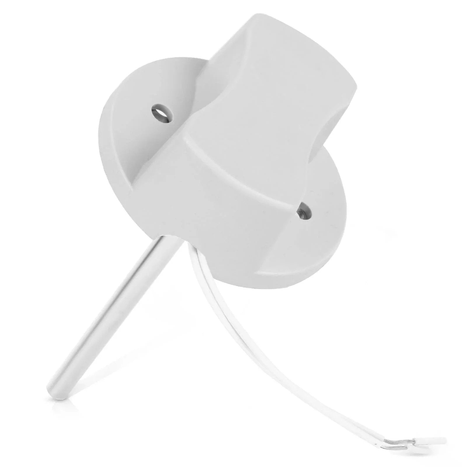 Honeywell Discharge Air Temperature Sensor C7735A1000 for zone system control, white sensor with wiring visible