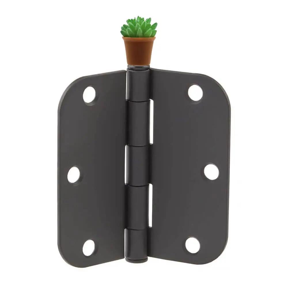 Whimsical Succulent Door Hinge Heads Magnetic Topper Set Of 6 Haworthia Miniature Potted Plant Trinkets for cottage decor