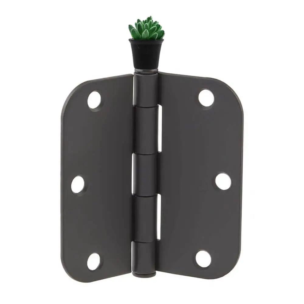 Whimsical Succulent Door Hinge Heads Magnetic Topper Set Of 6 Haworthia ornament on metal door hinge