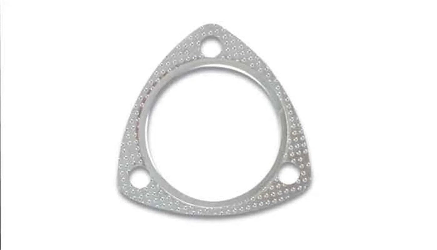 3 Bolt High Temperature Exhaust Gasket 2.75 Inch Diameter Collector Gasket With Steel Graphite Laminate 0.07 Inch Thick 70mm Seals Exhaust Leaks Like A Boss