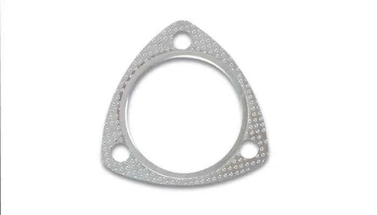 3 Bolt High Temperature Exhaust Gasket 2.75 Inch Diameter Collector Gasket With Steel Graphite Laminate 0.07 Inch Thick 70mm Seals Exhaust Leaks Like A Boss