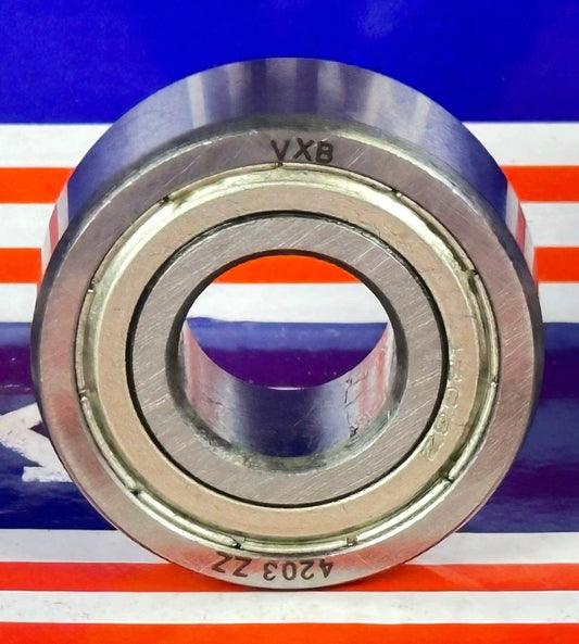 4203ZZ 2-Row Angular Contact Bearing 17x40x16mm
