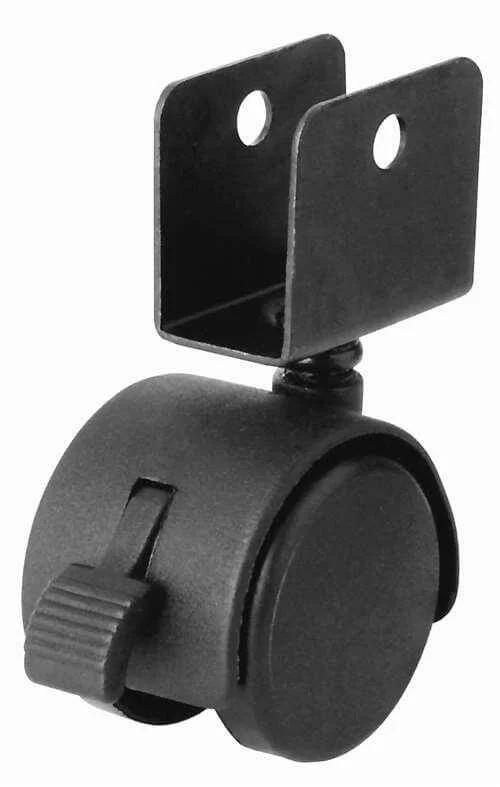 42mm Caster Wheel 55 Lbs - Brake Nylon