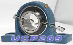 45mm Bearing UCP-209 + Pillow Block Cast Housing Mounted Bearing
