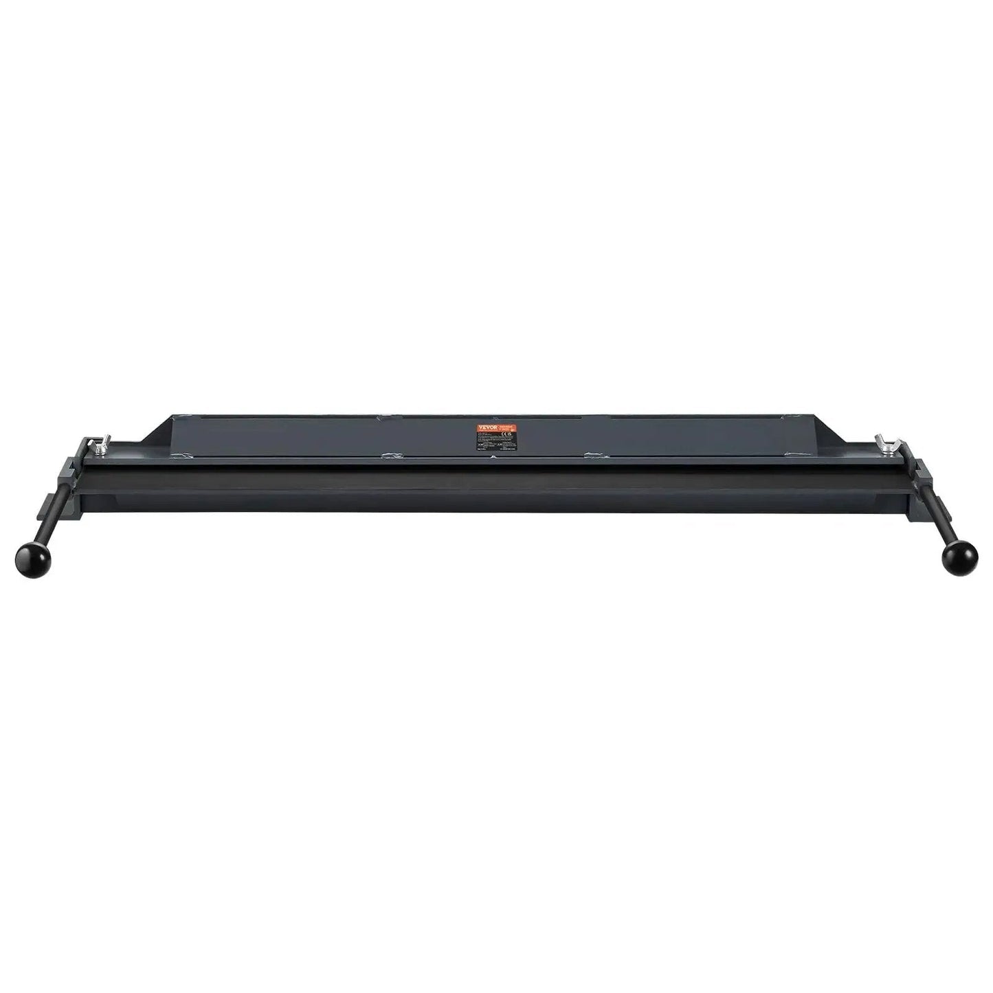 Front view of the Box and Pan Brake 48 Inch Sheet Metal Bender for 0 to 130 Degree Bends with 0.31 Inch Blade