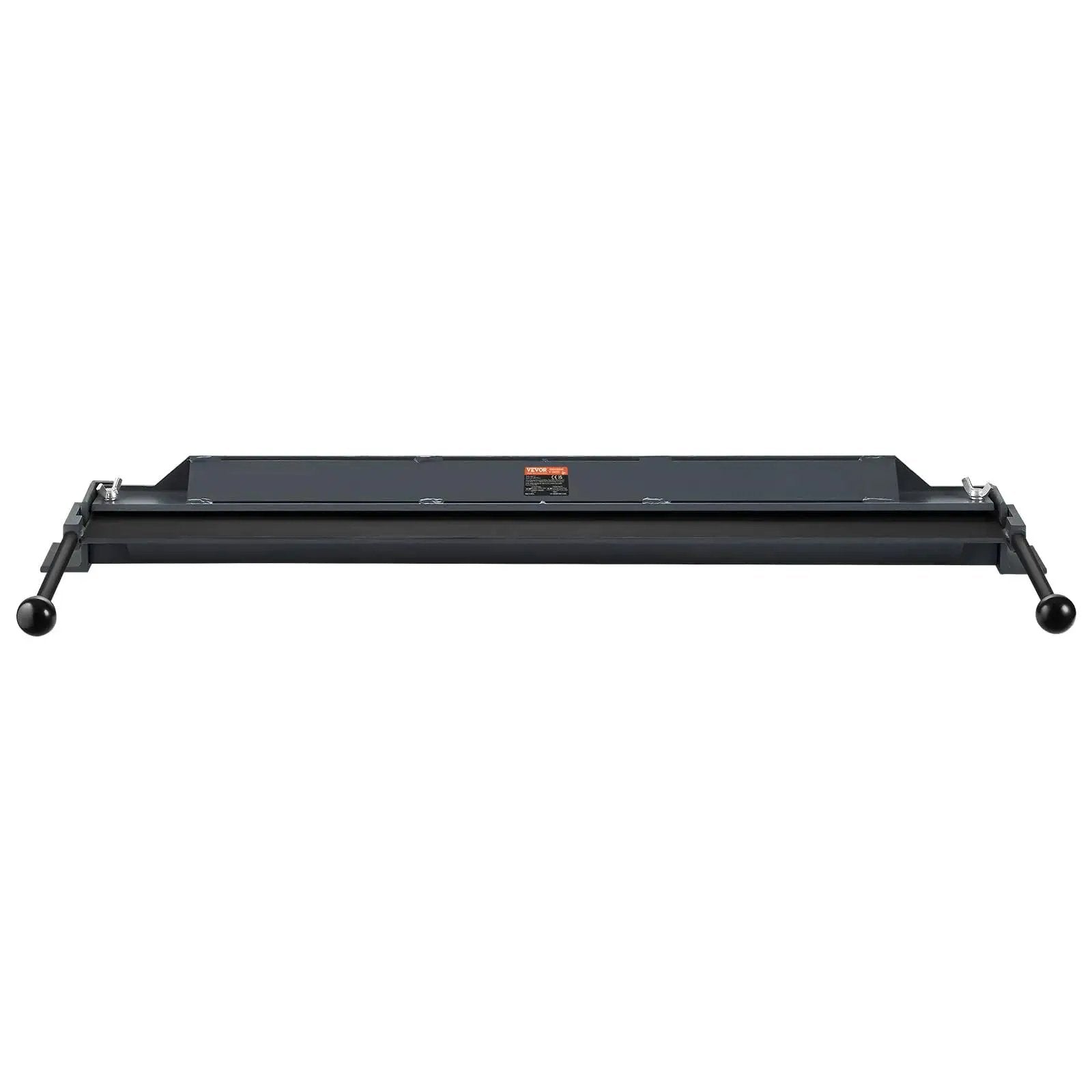 Front view of the Box and Pan Brake 48 Inch Sheet Metal Bender for 0 to 130 Degree Bends with 0.31 Inch Blade