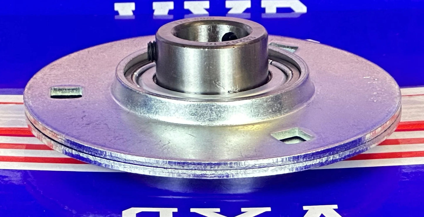SBPF202-10 5/8 Pressed Steel Bearing 3-Bolt Flanged Mounted Bearing