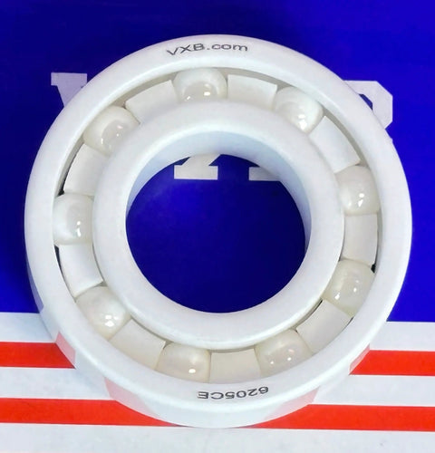 6205 Full Ceramic Bearing 25x52x15mm Ball Bearing:Full Ceramic Bearing