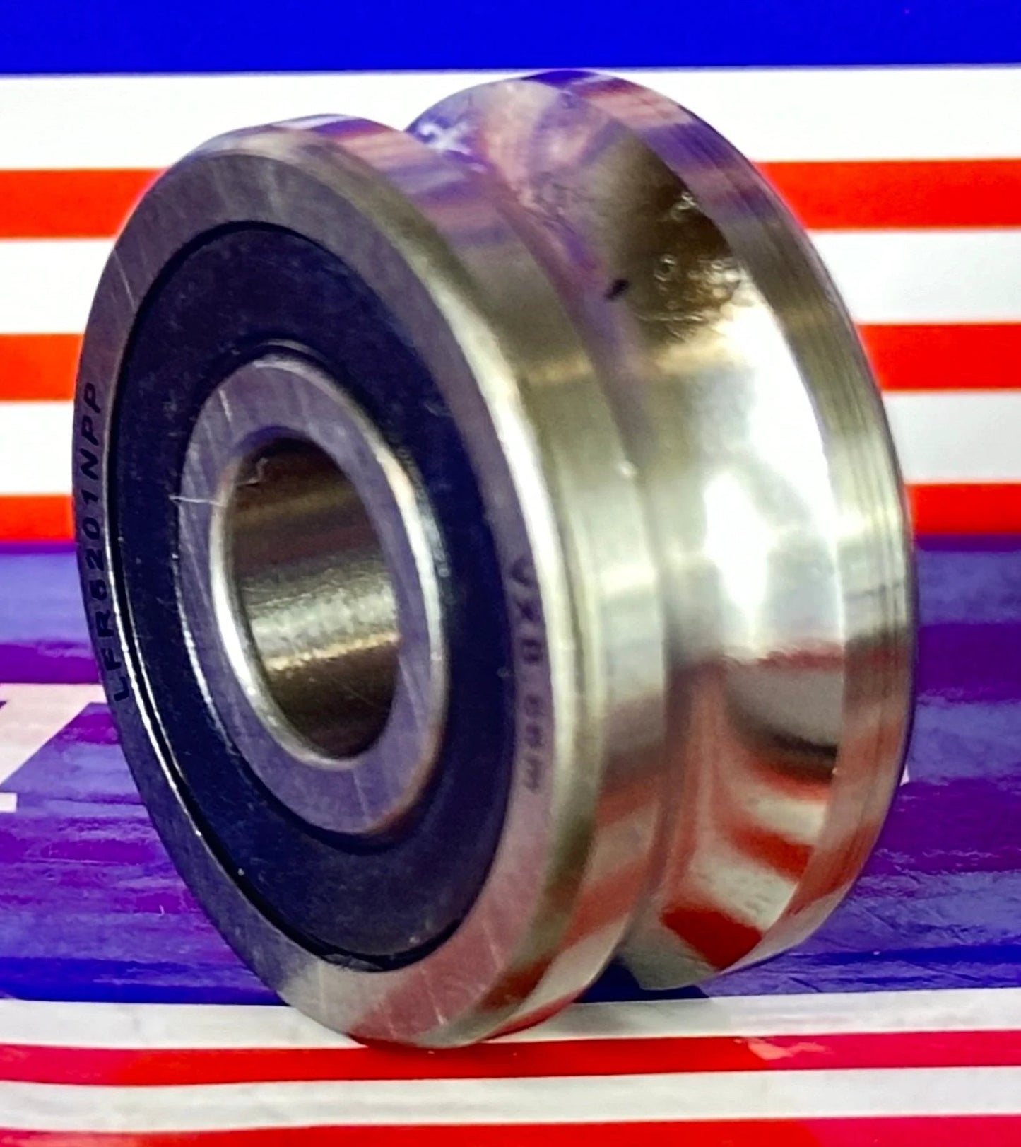 LFR5201NPP 12mm ID x 10mm U-Groove Track Roller Bearing Track Bearing