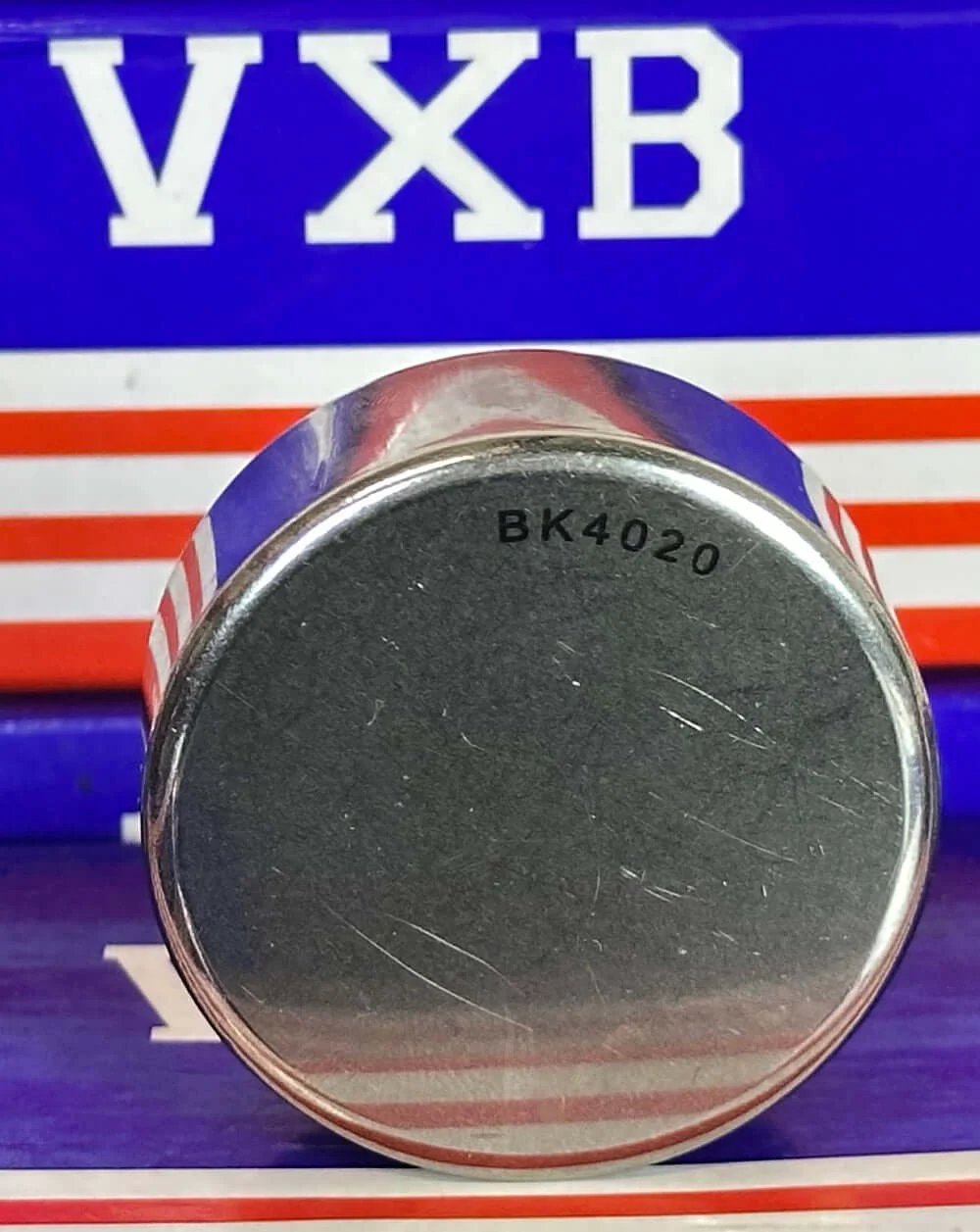 BK4020 shell-type needle roller bearing designed for compact use, needle bearing size 40x47x20mm top view