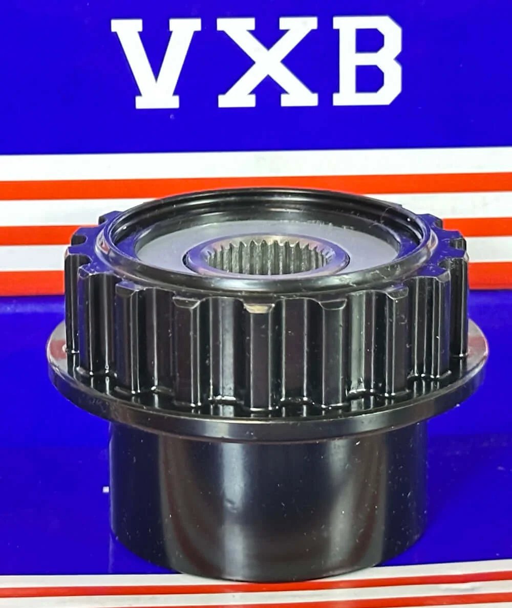 920803 Overrunning Alternator Decoupling Pulley for Land Rover (2008-2010) view showing gear-style design and M16 thread.