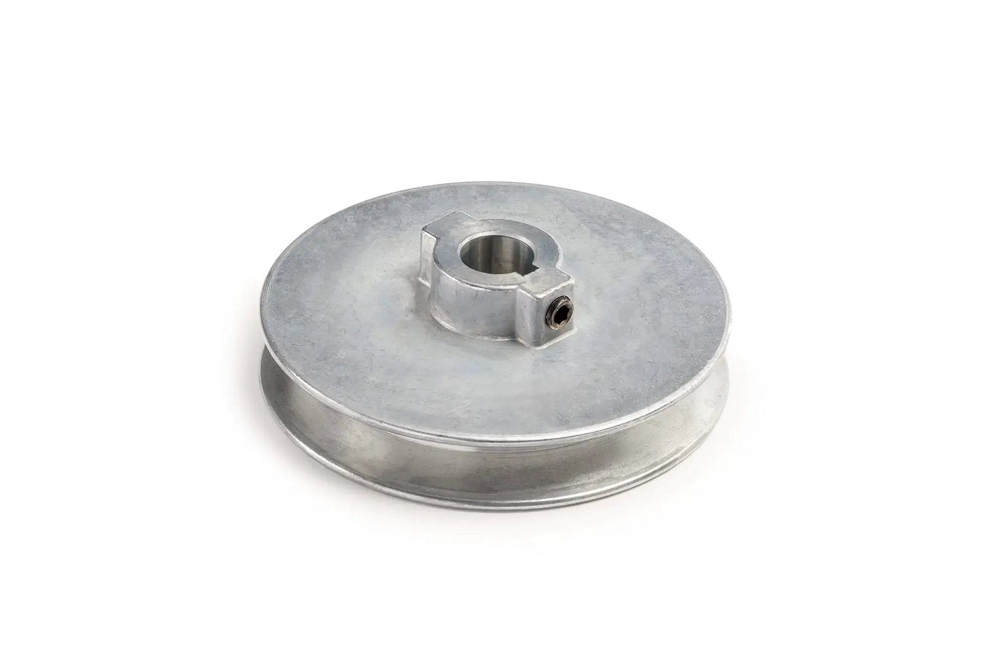 Heavy Duty 4 Inch V Groove Drive Pulley For 4L Belts With Five Eighths Inch Bore And 4 Inch OD 34 Degree Groove Angle Built To Last