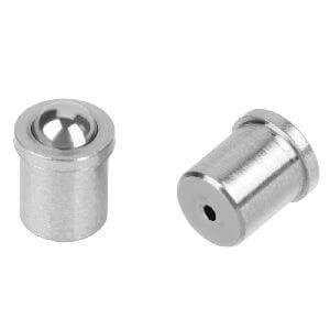 10-Pack 4mm x 5mm Drop-in Stainless Steel Spring Ball Plunger