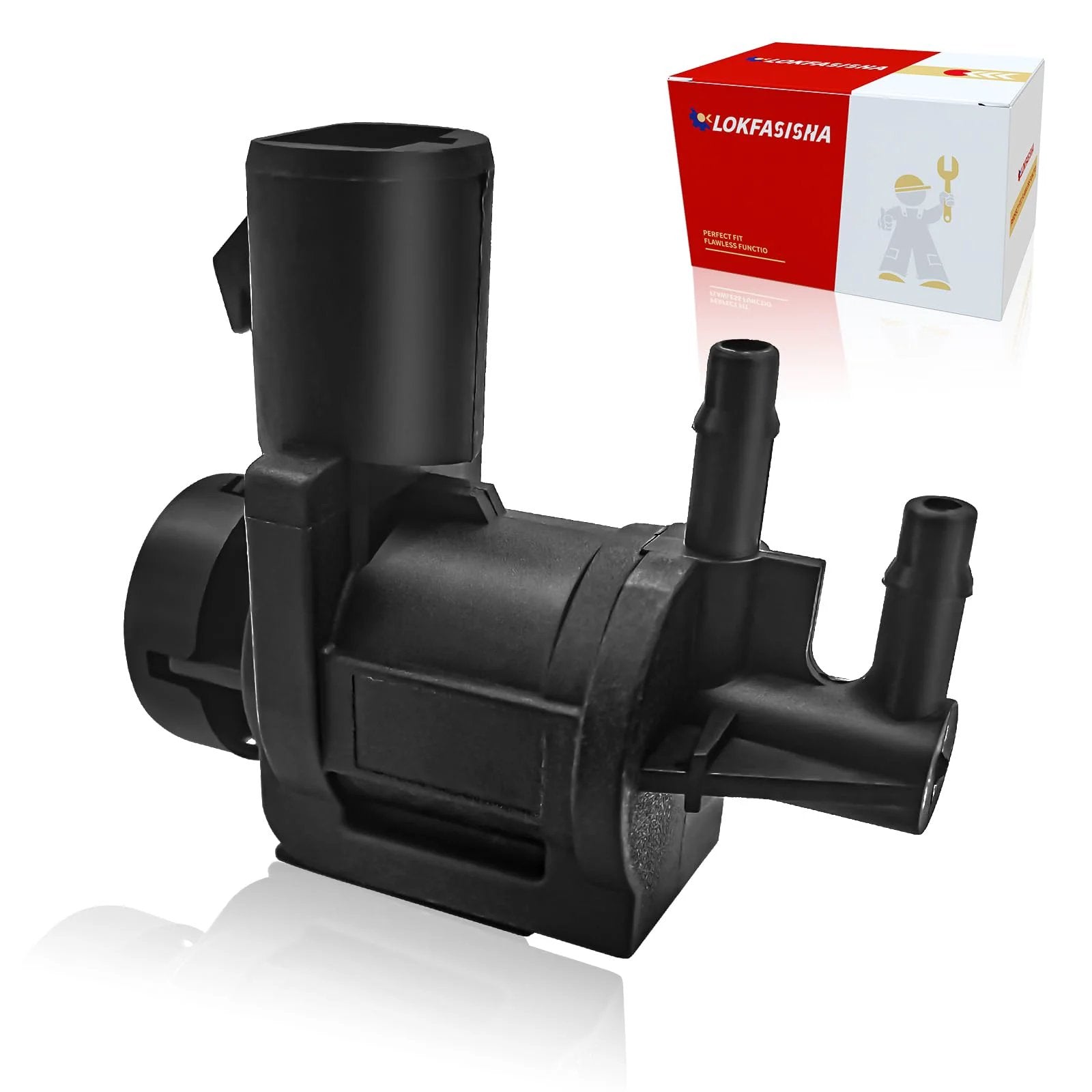 4x4 Vacuum Solenoid Locking Hub Actuator Replacement For Ford F-150 F-250 F-550 Super Duty Expedition And Lincoln Navigator 2007 To 2024 Off Road Ready OE Style 7L1Z9H465B 600-400 FWA1014 By LOKFASISHA side view