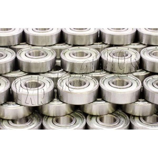 50-Pack Shielded Bearings R168ZZ 1/4" x 3/8" x 1/8"inch Miniature