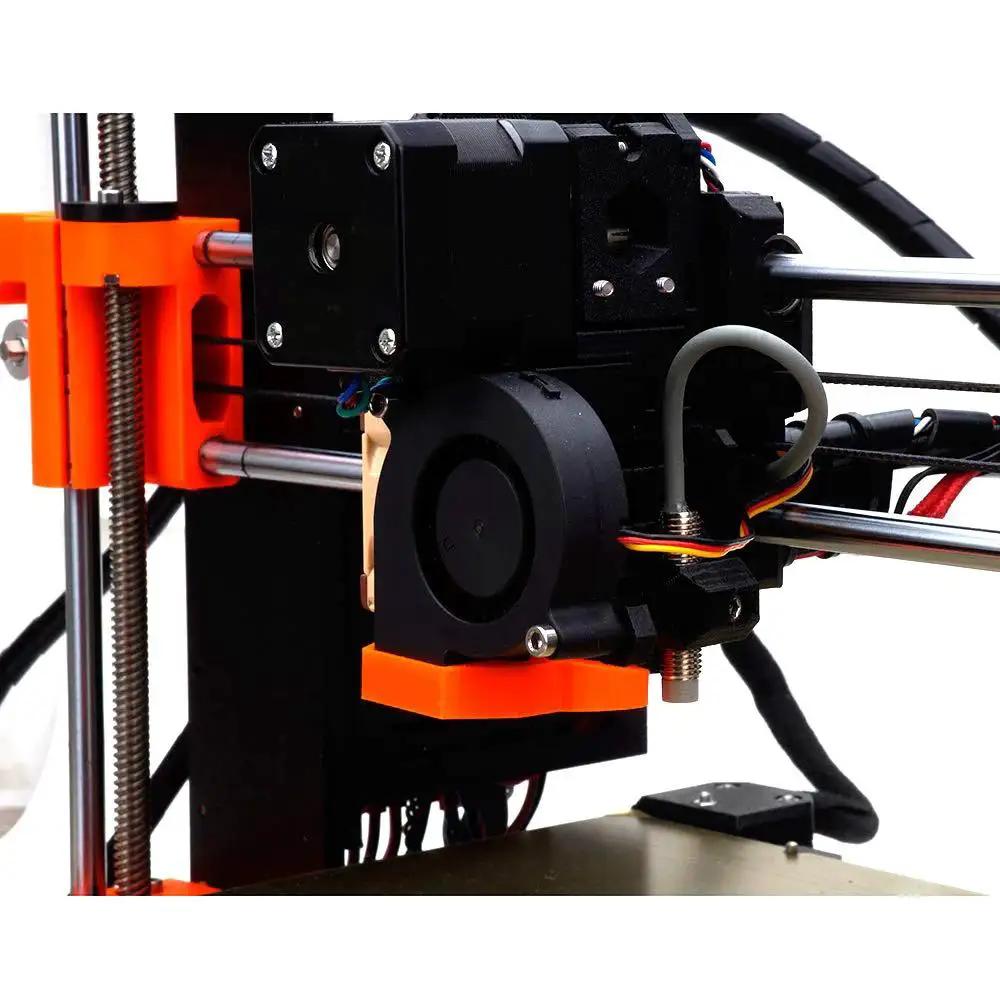 Two Pack Blower Fan 5015 50x50x15mm For Prusa I3 MK3 MK3S Extruder Hotend Cooling installed on 3D printer