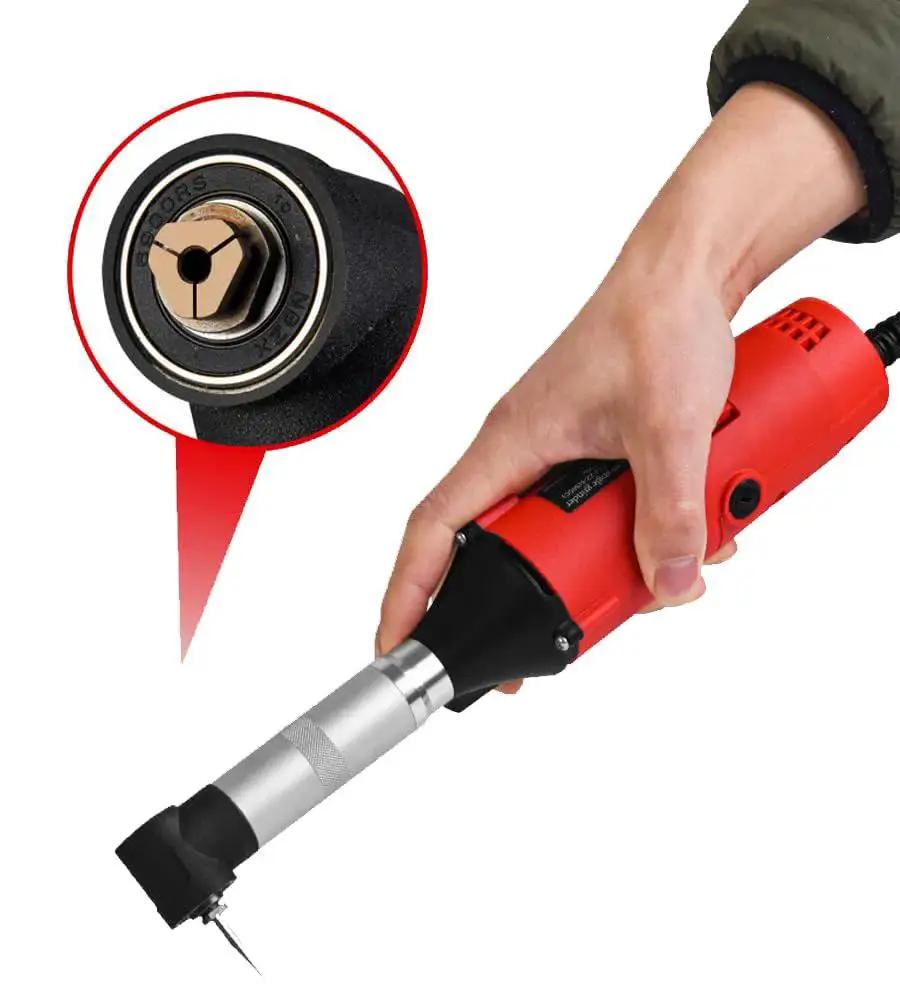 Hand holding Beast 550W Corded Die Grinder Sander Polisher For Contour Grinding Cutting Engraving Milling and Polishing by VOTOER.