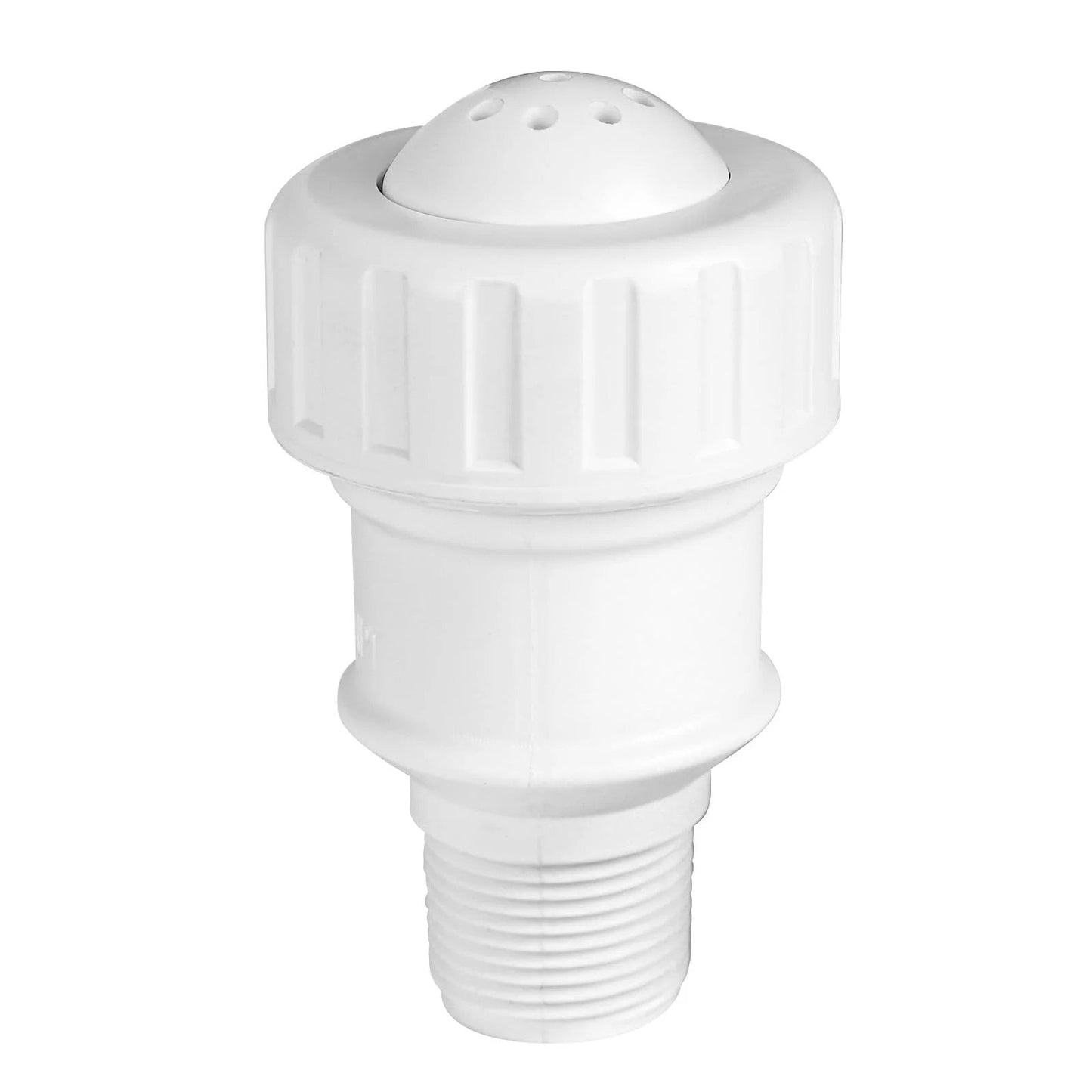 Three Quarter Inch PVC Vacuum Relief Valve For Pool Solar Panels Plug And Play Replacement Part Compatible With Heliocol And Sunstar Heating Systems White Easy Install Low Maintenance