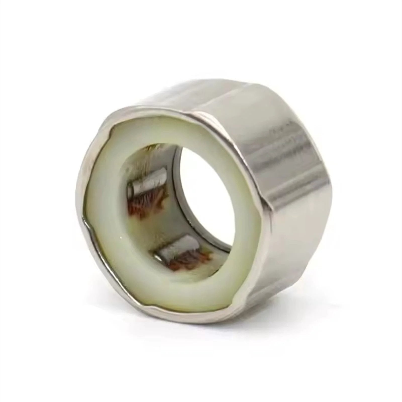 One Way Clutch Needle Roller Bearing Kit 12x18x9mm, 2 Pack Unidirectional Bearings With Steel Cage For Smooth Low Noise Axial Load Applications Dope Performance EWC1209, close-up view