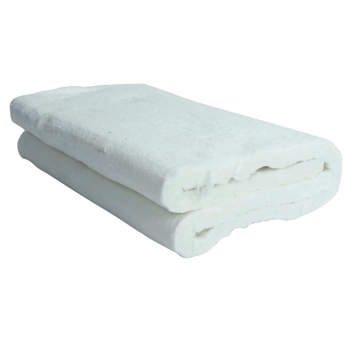 1 Inch Thick Ceramic Fiber Fireproof Insulation Blanket 16x48 Inches 2400F Rated For Furnace Forge Kiln Stove Fireplace Welding