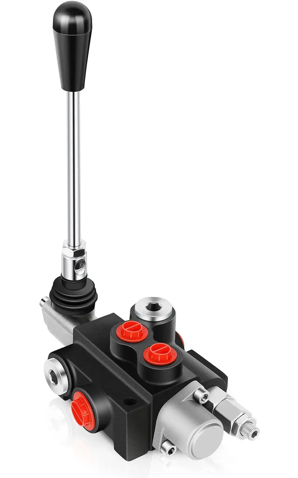 Hydraulic Flow Control Valve With One Spool For Small Tractors And Loaders 11 GPM 3600 PSI G Ports Adjustable Relief