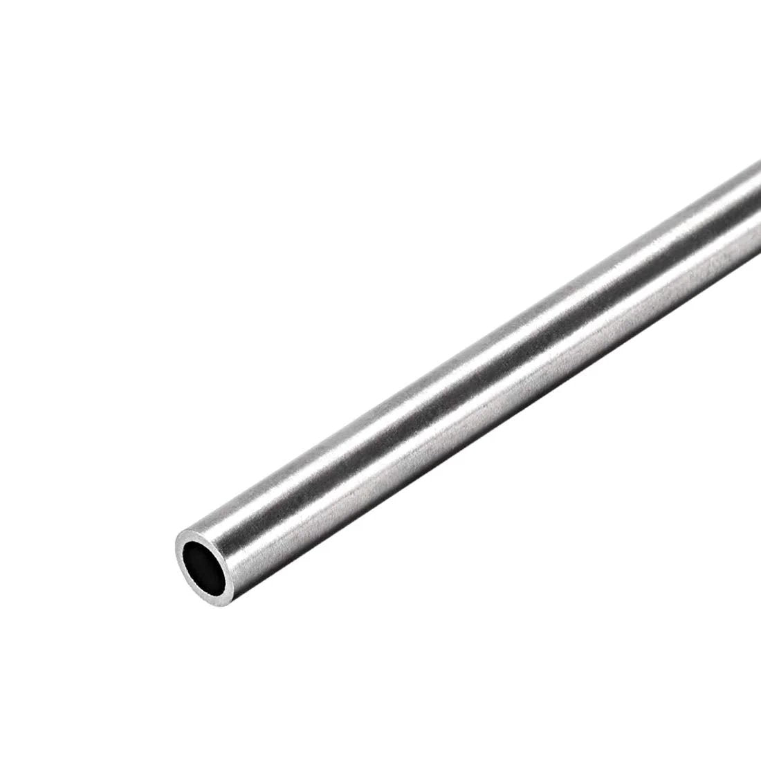 Rugged 304 Stainless Steel Round Tube 7mm OD 1mm Wall 250mm Length Seamless Pipe Tube for Metal Fabrication DIY Projects and Crafting Uxcell
