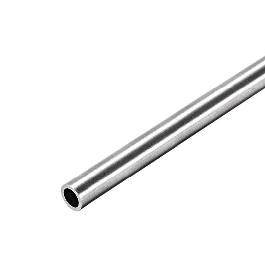 Rugged 304 Stainless Steel Round Tube 7mm OD 1mm Wall 250mm Length Seamless Pipe Tube for Metal Fabrication DIY Projects and Crafting Uxcell