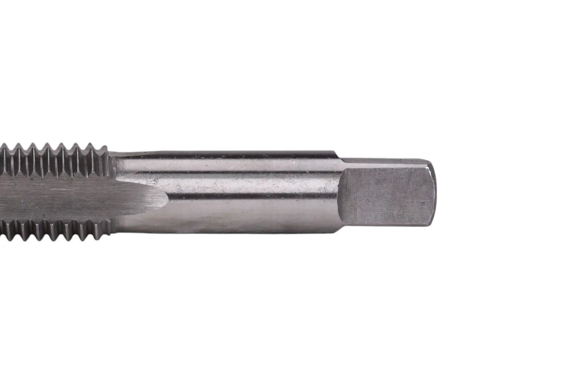 High Carbon Steel Fractional Plug Tap 3/4-10 NC side view, durable precise threading tool for hand and machine use, Century Drill 97117