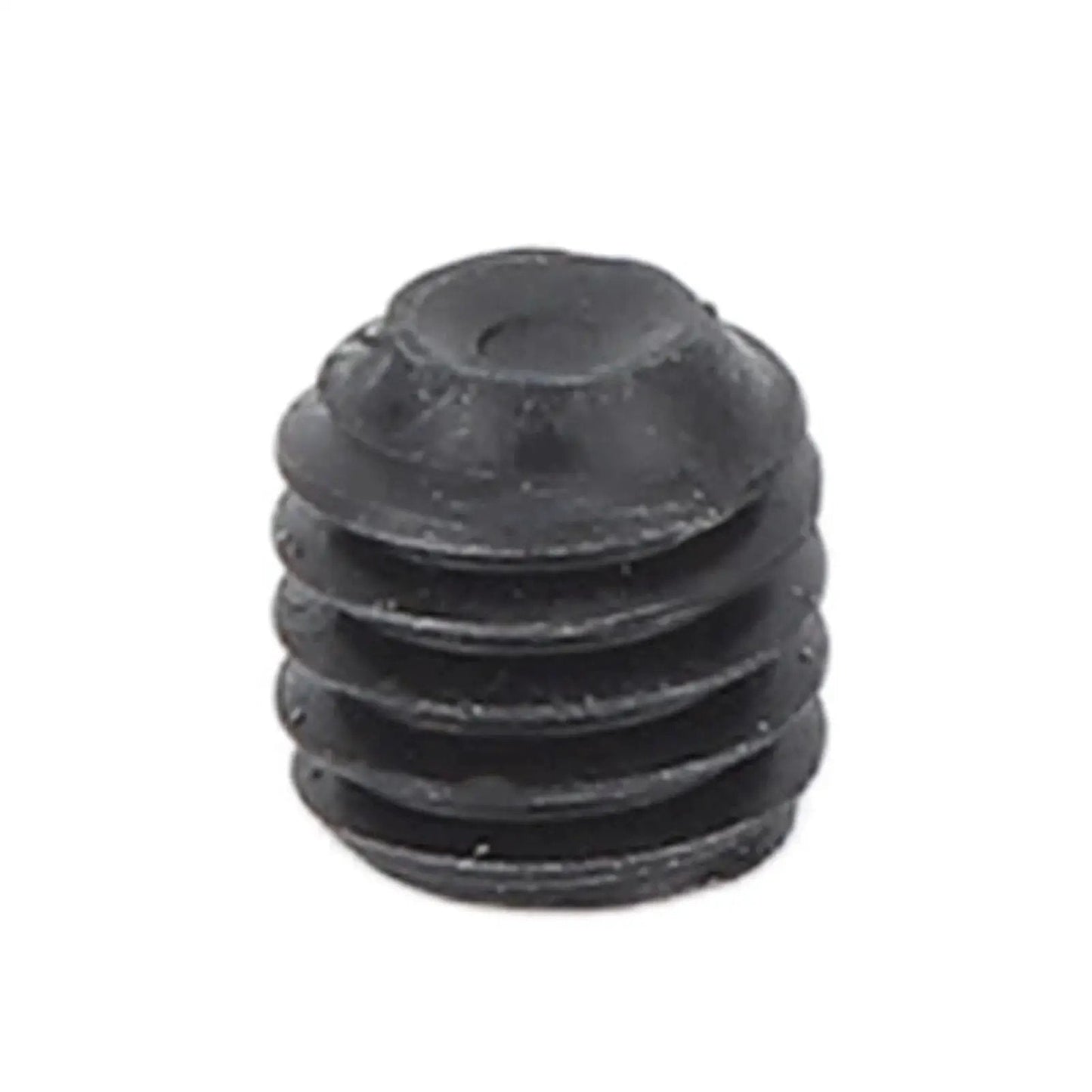 Close-up of one piece from 3 Pack Pinion Reducer Sleeve 8mm To 5mm Shaft Adapter For RC Cars Stainless Steel Fits M1.0 Mold And M1.5 Mold