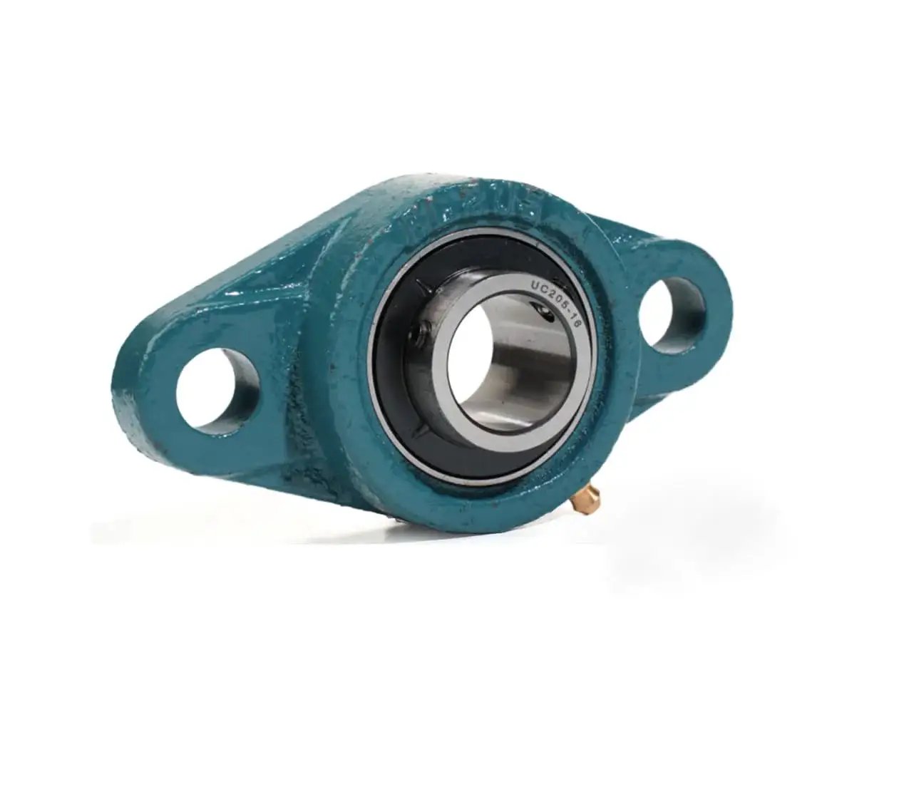 Heavy Duty Built To Last 1 Inch Bore Pillow Block Bearing UCFL205-16 With Self Alignment, 2 Bolt Flanged Mounted, Set Screw Locking