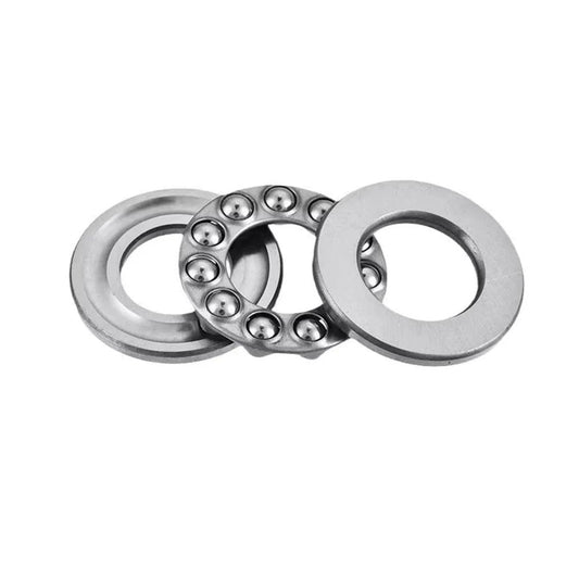 2 Pack 51101 Thrust Ball Bearings For Plane Axial Use Chrome Steel AISI 52100 With Brass Cage ABEC 3 Precision Single Row Roller Bearings 12mm Bore 26mm Outer Diameter 9mm Width High Wear And Heat Resistance For Machinery