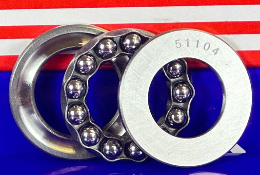 51104 Thrust Ball Bearing 20x35x10mm