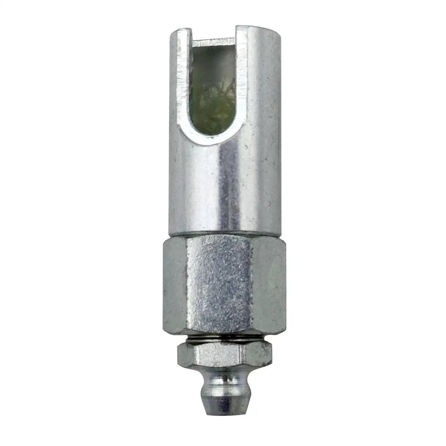 Low Profile 90 Degree Push On Slotted Grease Coupler For Hard To Reach Fittings With Easy Adapter Use Quick Lubrication Access For Automotive And Machinery Maintenance Handy Right Angle Grease Connector