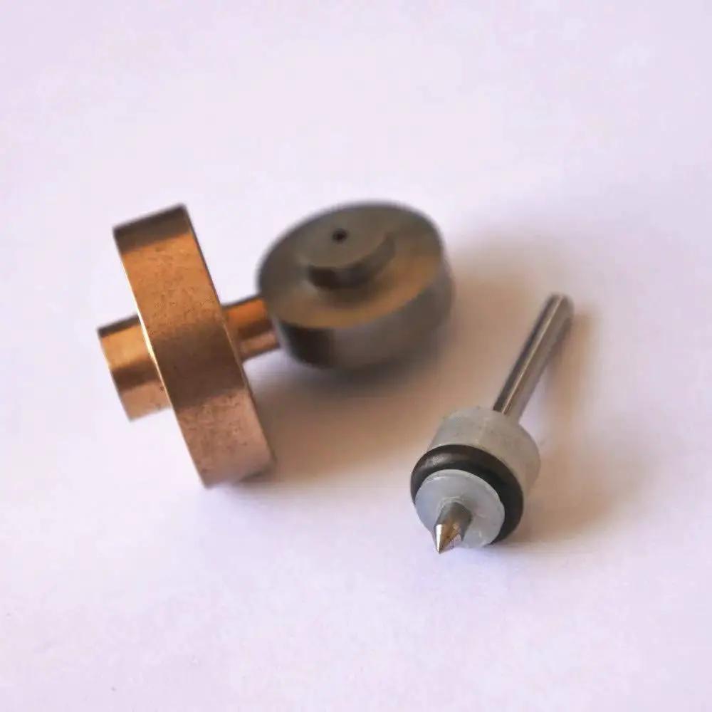 OmniJet III Repair Kit 104497 For Jet Edge Waterjet Machines, close-up of seals and needle valve components.