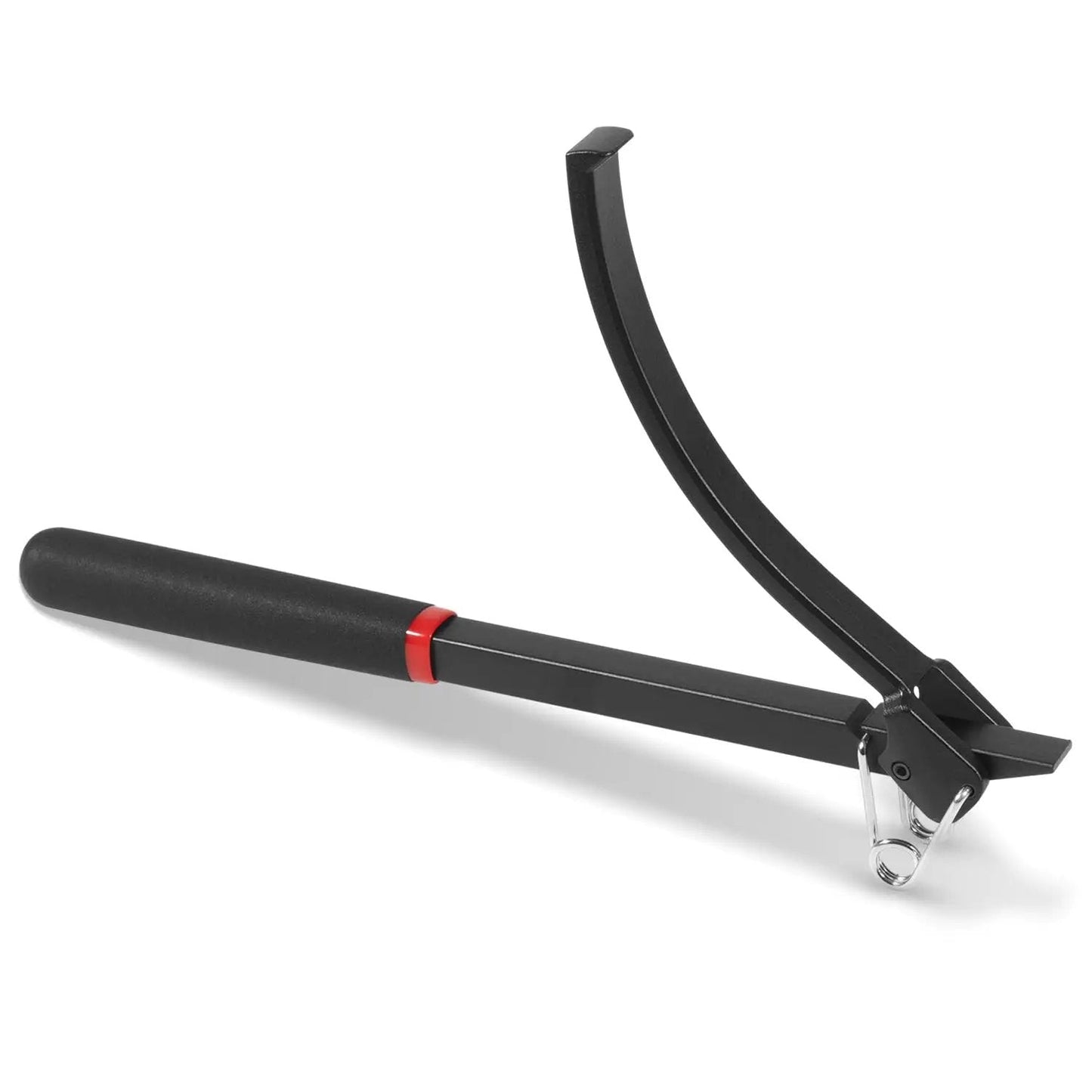 Flywheel Turner Locking Holding Tool for auto engines, black metal tool with ergonomic handle, for transmission and engine maintenance