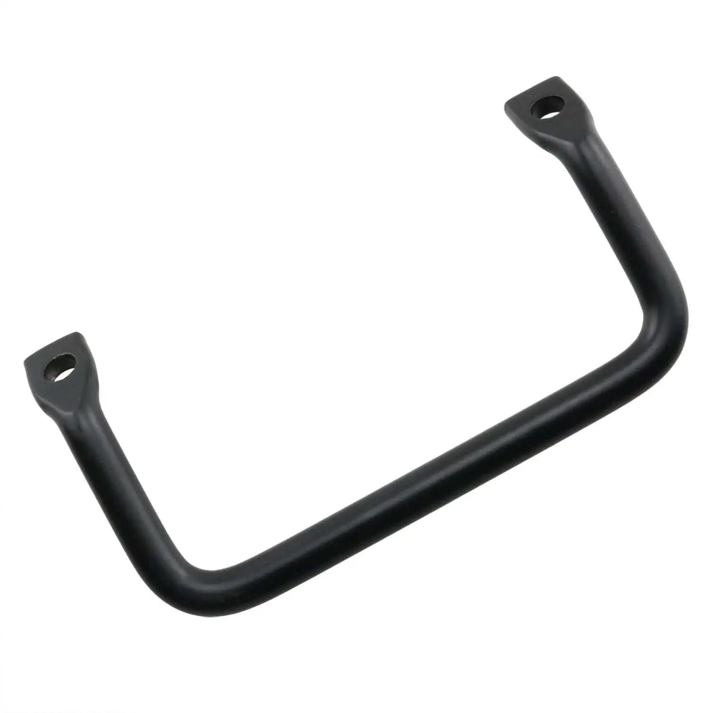 Industrial Round Bar Carry Handle Set, 2 Pieces, 100mm, Carbon Steel With Black Coating, Flat Head Tilt Puller, Heavy Duty Equipment Handle