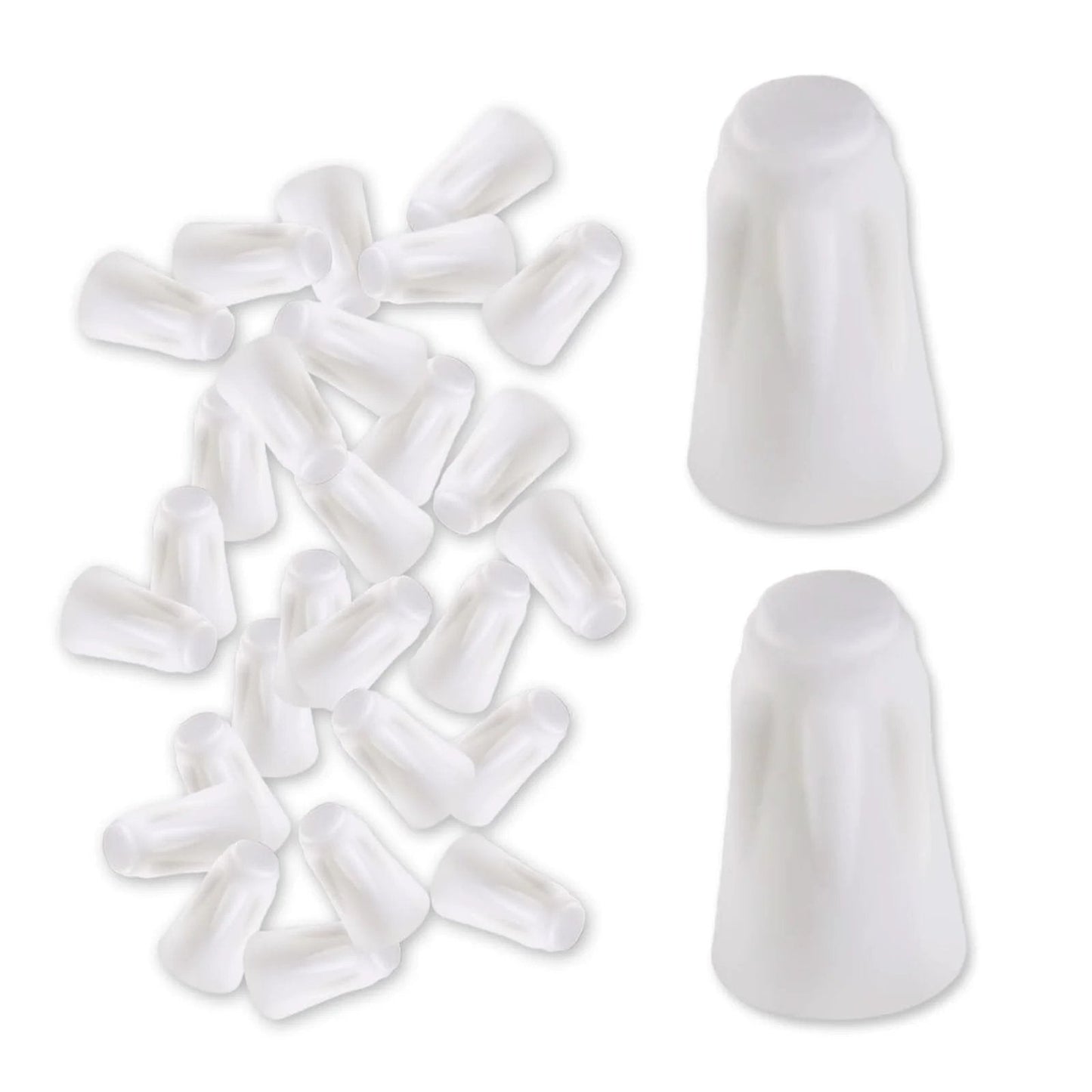 36 Pack Ceramic Wire Nuts High Temperature Porcelain Connectors Weatherproof Outdoor Terminals Waterproof Heat Resistant End Caps Kit for 18 8 AWG Wires and Repairs Great for DIY Pros