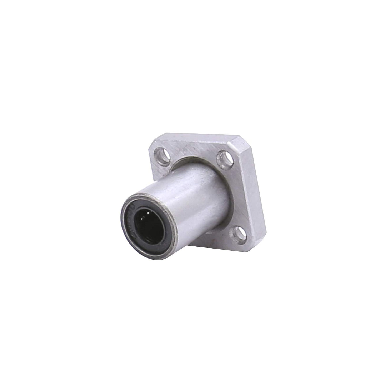 Square Flange Linear Ball Bearing Set 8mm Bore 15mm Outer Diameter 24mm Length LMK8UU 4 Pack for Smooth CNC and 3D Printer Motion