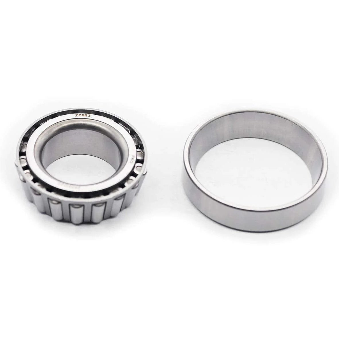 25580/25520 Tapered Roller Bearing Cup and Cone Set, OE quality, shown with separate bearing cup and cone