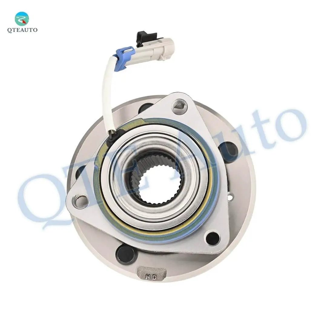Single Front Wheel Hub Bearing Assembly Replacement for 2000-2016 Chevrolet Impala & 2000-2007 Monte Carlo, top view.