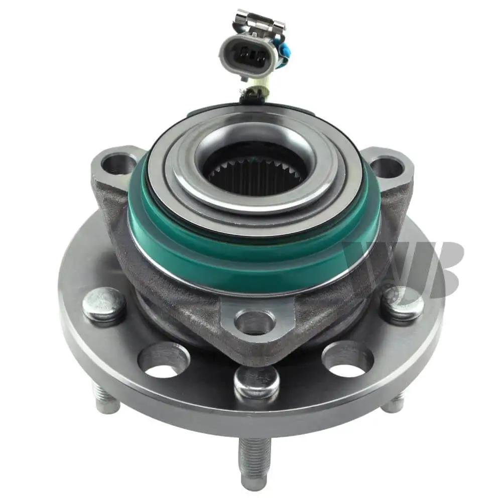 Heavy Duty Front Wheel Hub Bearing Assembly WA513087HD with ABS Sensor and Sealed Unit, OE Fit, 1 Pack