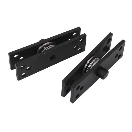 Pivot Hinge For Hidden Doors And Bookcases, 360 Degree Rotation, Heavy Duty Stainless Steel Concealed Door Hinge With Up Down Coaxial Design