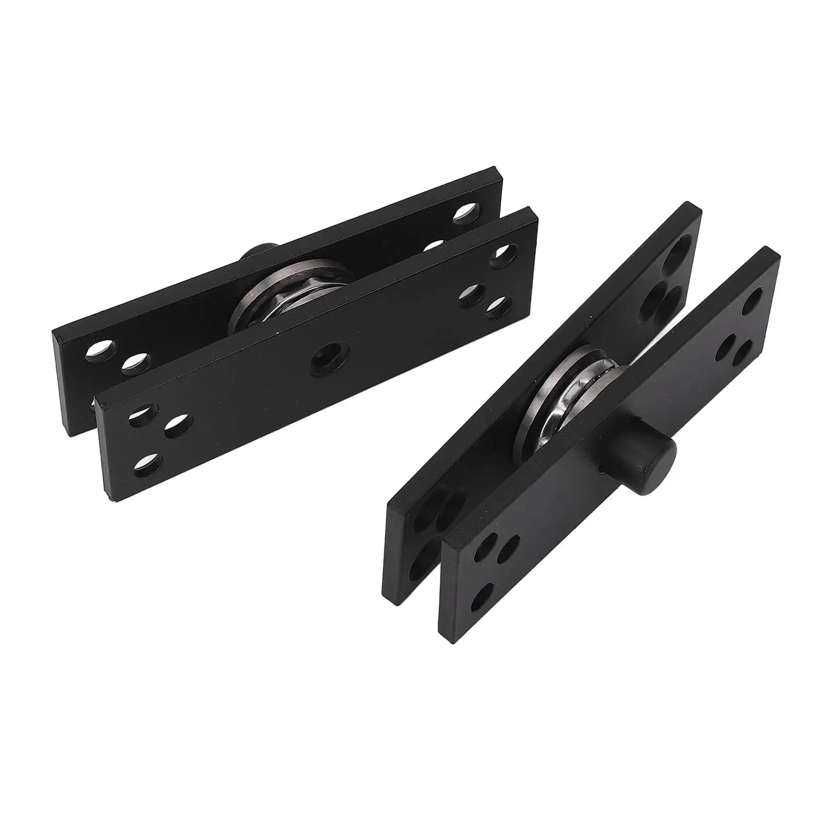 Pivot Hinge For Hidden Doors And Bookcases, 360 Degree Rotation, Heavy Duty Stainless Steel Concealed Door Hinge, up down coaxial design