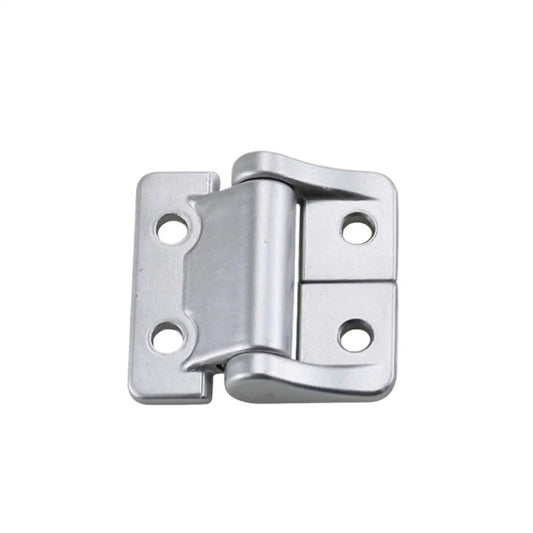 270 Degree Torque Door Hinge With Friction Stay Zinc Alloy Silver For Indoor And Outdoor Use Smooth Quiet Sliding Bearings