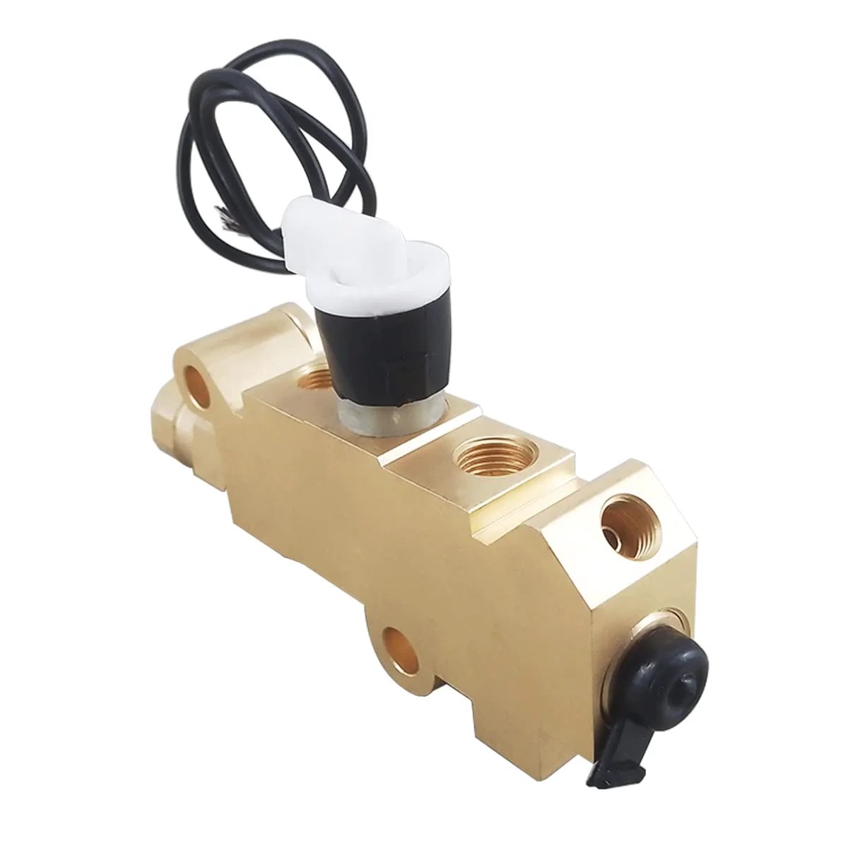 PV2 Brass Brake Proportioning Valve for GM Classic Cars and Trucks Disc Drum Front to Rear Balance Compatible With Connector 172-1353