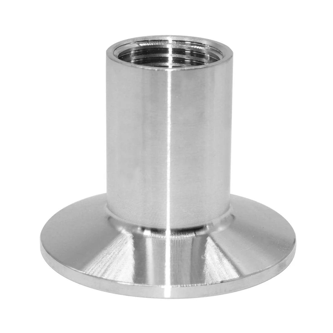 1.5 Inch Tri Clamp To Half Inch NPT Female Stainless Steel Sanitary Fitting For Home Brew Beer And Dairy Use With High Temp Silicone Gasket Ferrule OD 50.5mm Beduan