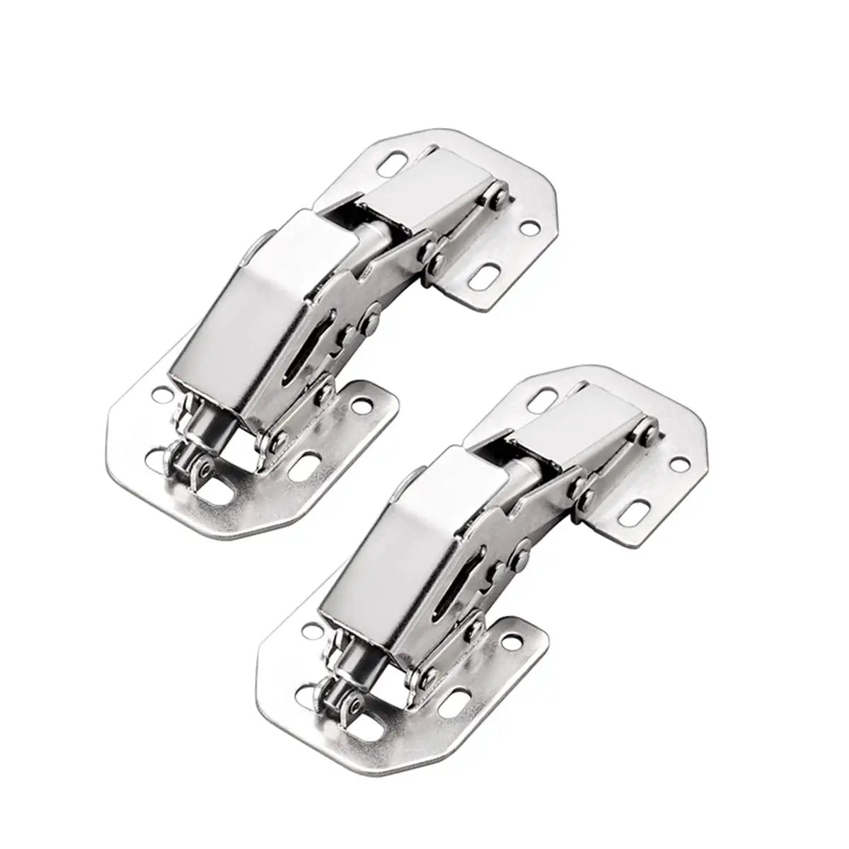 Soft Close Concealed Cabinet Door Hinges 90 Degree Hydraulic Invisible Hinges For Cabinets Cupboards And Wardrobes Rust Resistant Cold Rolled Steel With Zinc Finish 2 Pack By Qrity Easy Install