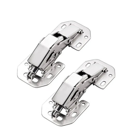 Soft Close Concealed Cabinet Door Hinges 90 Degree Hydraulic Invisible Hinges For Cabinets Cupboards And Wardrobes Rust Resistant Cold Rolled Steel With Zinc Finish 2 Pack By Qrity Easy Install
