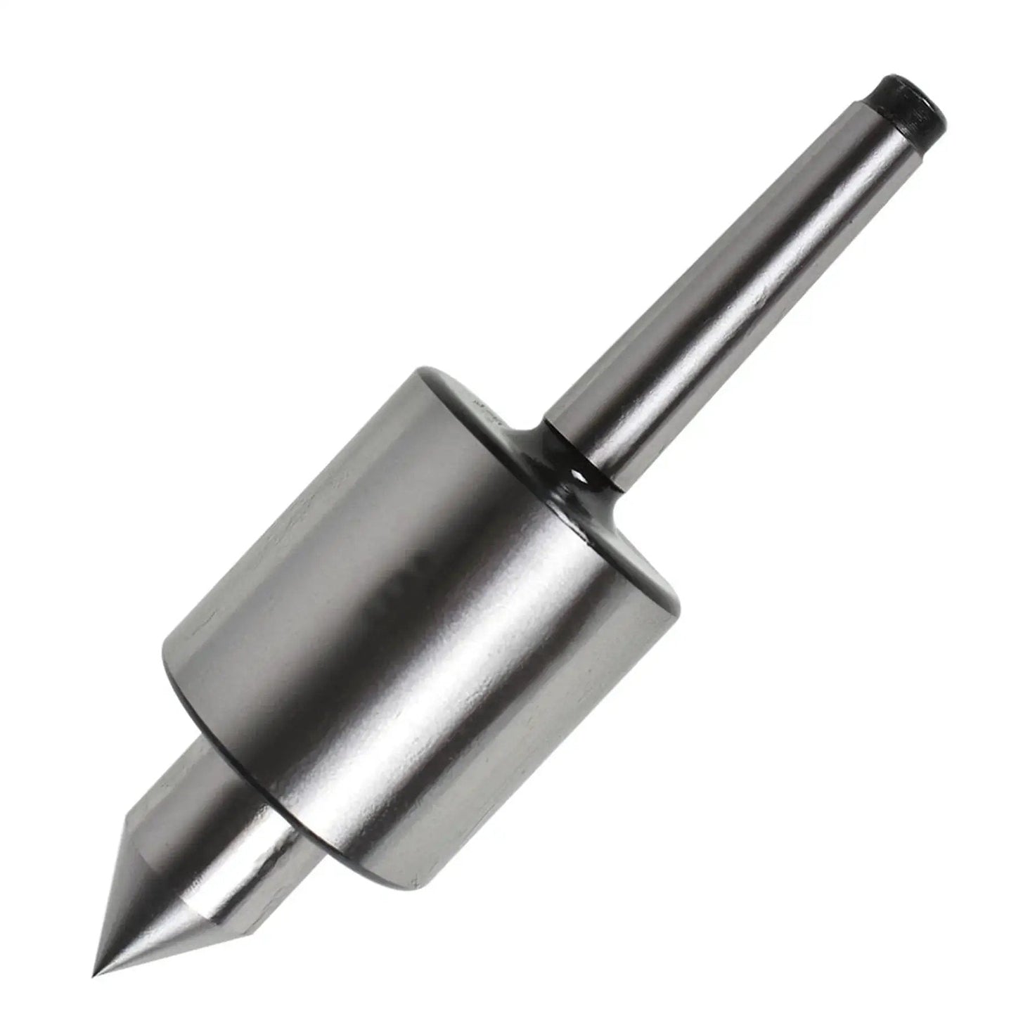 MT1 Medium Duty Live Center With 60 Degree Point And 0.0002 Inch Concentricity Hardened To 61 To 65 HRC.